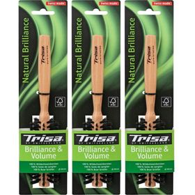 TRISA Natural Brillance Runde Haarbürste