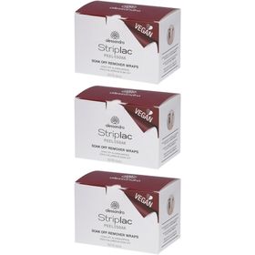 ALESSAN Striplac 2 0 Soak Off Wraps 50 Stk x3