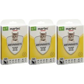 MARTEC Pet Care Shampoo Collier antiparasitaire pour chat