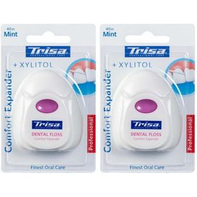 TRISA fil dentaire Confort expander saveur menthe