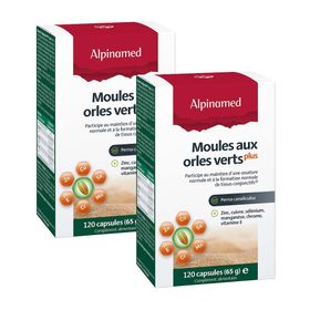 Alpinamed Moules aux orles verts PLUS Capsules