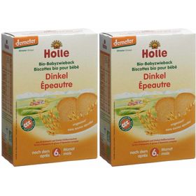 HOLLE Biscottes bio Bébé Épeautre