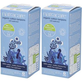 NATRACARE Tampons mit Applikator regular