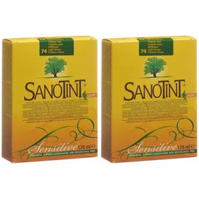 SANOTINT® Sensitive Haarfarbe hellbraun74
