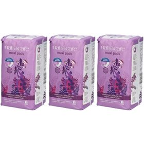 NATRACARE Maxi Pads, Damenbinde Nacht