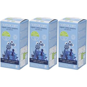 NATRACARE Tampons mit Applikator regular