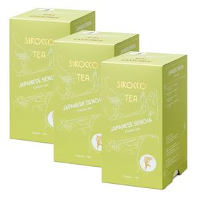 SIROCCO Sachets de thé Sencha japonais