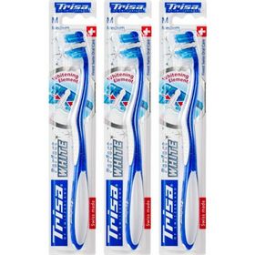 TRISA Brosse à dents médium Perfect white