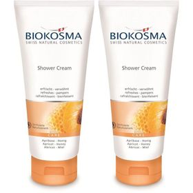 BIOKOSMA Crème de douche Abricot-Miel