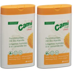 CAMIMOLL® clean lingettes humides à la camomille