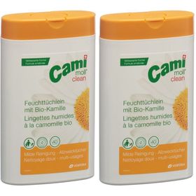 CAMIMOLL® clean lingettes humides à la camomille