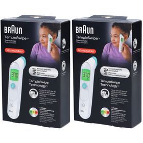 BRAUN Templeswipe Digitales Thermometer BST200