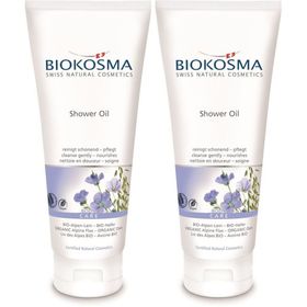 BIOKOSMA Duschöl Alpen-Lein