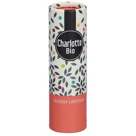 Charlotte Bio® Organischer glänzender Lippenstift – Rosenholz