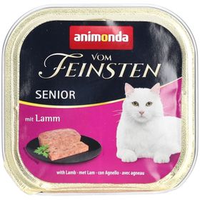 ANIMONDA Vom Feinsten Nourriture humide pour chats séniors à base d'agneau