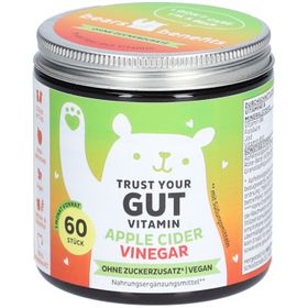 BEARS WITH BENEFITS Trust Your Gut Vitamines Cidre de pomme et Vinaigre - Bien-Être Intestinal et Détoxification