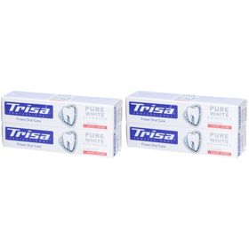 TRISA Zahnpasta Pure White Swi Her DUO 2 x 75 ml