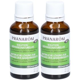 PRANAROM Aromaforce Nat Lösung Abwehr Bio 30 ml x2
