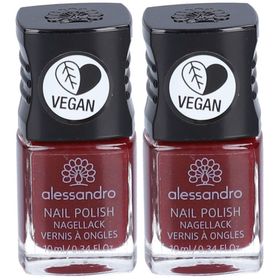 ALESSANDRO vernis à ongles 26 Velvet Red Duo