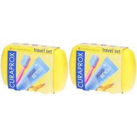 CURAPROX Travel Set gelb x2