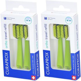 CURAPROX CS 5460 Travel Set Ortho refill vert
