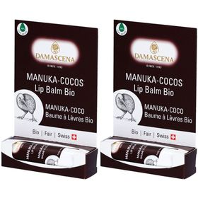 DAMASCENA Manuka-Cocos Lip Balm Bio 4.5 g x2