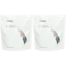 AHAVA SOIN CORPS Natur Dead Sea Body Mud 400 g x2