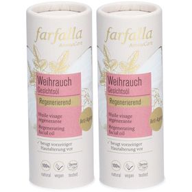 FARFALLA Gesichtsöl Weihrauch 15 ml x2