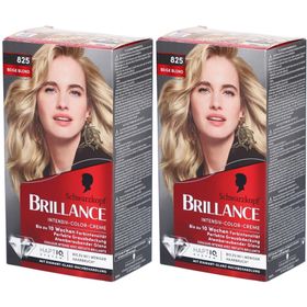 Schwarzkopf® Brillance 825 Beige Blond – Intensive Farbe mit doppeltem Diamantglanz