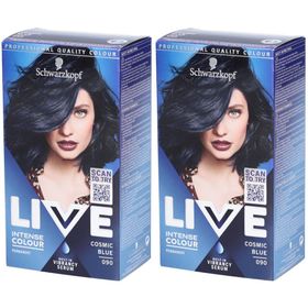 Schwarzkopf LIVE Coloration permanente 090 Cosmic Blue