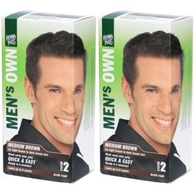 Men's Own Coloration Capillaire Châtain Moyen