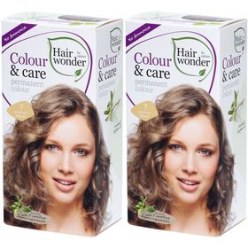 HENNA Hairwonder Colour & Care 7 blond x2