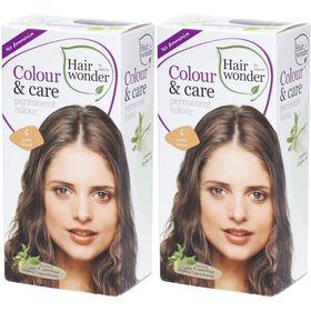 HENNA Hairwonder Colour & Care 6 dunkelblond x2