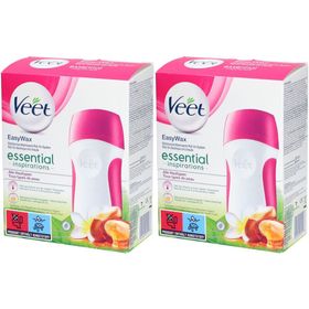 VEET EasyWax Sensitive Roll-On Set natural x2