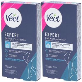 VEET Expert Bandes de cire froide Corps et jambes