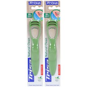 TRISA Zungenreiniger Natural Clean x2