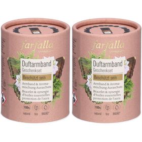 FARFALLA Geschenkset Duftarmband beschützt sein x2