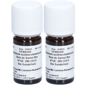 Huile essentielle d'AROMASAN de bois de santal biologique