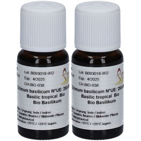 AROMASAN Ätherisches Bio-Basilikumöl