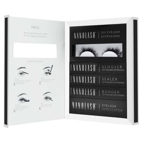 NANOLASH Herzbrechendes Etui - Wimpernverlängerungs-Set