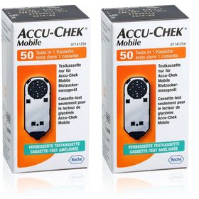 ACCU-CHEK® Mobile - Cassette-test pour lecteur de glycémie