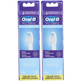 ORAL-B Pulsonic Clean Têtes de brosse à dents x4