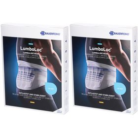 BAUERFEIND® LumboLoc® Rückenstützbandage Größe 4 Titanium