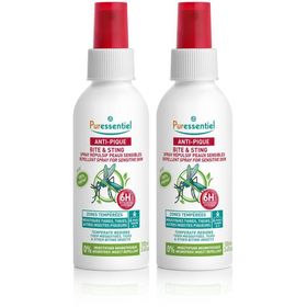 Puressentiel ANTI-PIQUE Spray Répulsif Peaux Sensibles