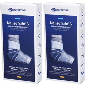 MALLEOTRAIN S Sprunggelenkbandage Größe 3 links Titanium