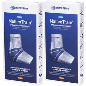 MALLEOTRAIN Sprunggelenkbandage Größe 3 links beige