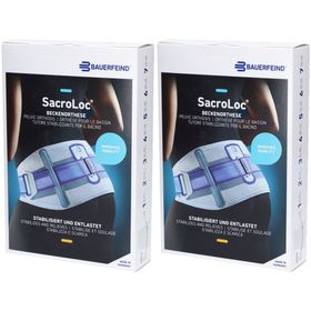 BAUERFEIND® Sacroloc Stabilisierungsorthese für das Becken Größe 3 Titan