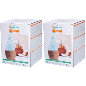 Puressentiel Diffuseur à Nébulisation en Bois Naturel I'CONIC