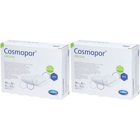 HARTMANN Cosmopor® Silicone Pansement stérile 10 x 8 cm