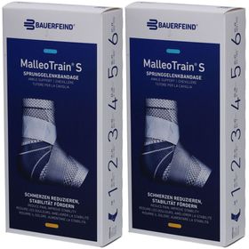 MALLEOTRAIN S Sprunggelenkbandage Größe 2 rechts Titanium